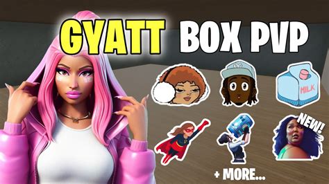 Gyatt Box PvP [ tezzo ] – Fortnite Creative Map Code.